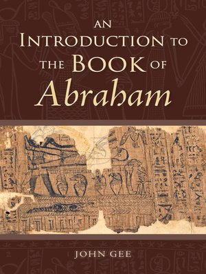 cover image of An Introduction to the Book of Abraham